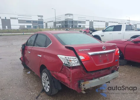 2014 Nissan Sentra Sv from USA, damaged, VIN 3N1AB7AP9EL697832
